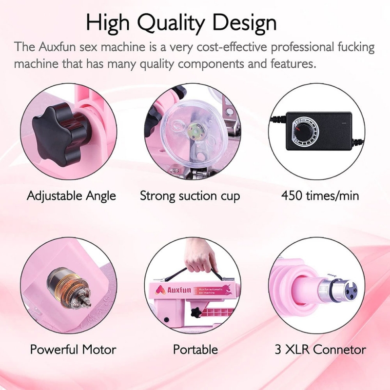 Sex Machine Professional (Pink Edition) – DISCOUNT ADULT