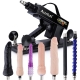 Auxfun Affordable Automatic Fucking Machine For Anal Sex with 5 3XLR Dildos