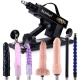 Automatic Sex Machine Multispeed Adjustable Thrusting With 8 Attachments