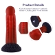 Hismith 8.35" Curved Silicone Dildo - Removable KlicLok System - Amazing Series