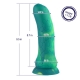 Hismith 9.5" Curved Dildo - Removable KlicLok System