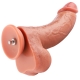 Hismith 9.1" Dual-Density Silicone Dong, Curved Dildo With Veins