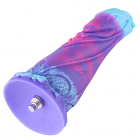 Hismith 7.48" Silicone Dildo, 7.09" Insertable Length, KlicLok System